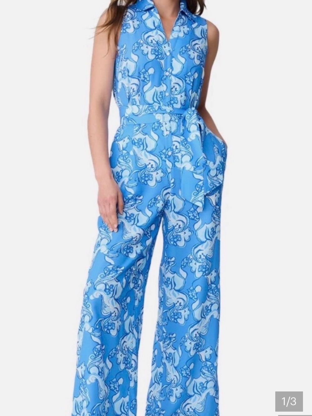 J McLaughlin Sleeveless Jumpsuit NWOT